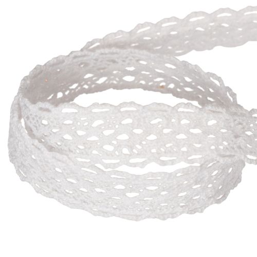 Cotton lace ribbon, fine
