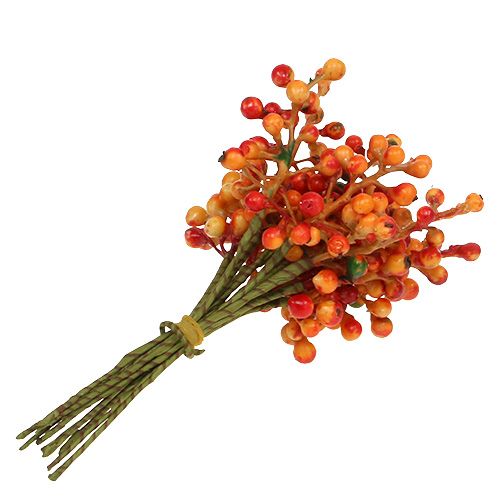 Floristik24 Berry bunch orange L20cm