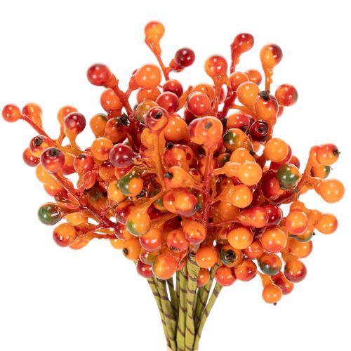 Bunch of orange berries, 20cm long buy online | Floristik24.co.uk