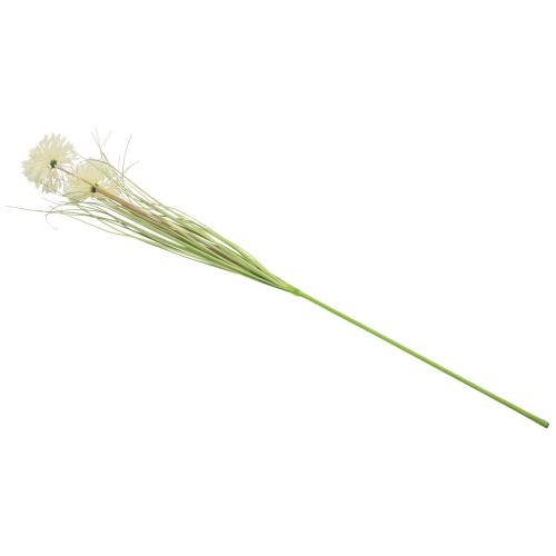 Floristik24 Artificial flowers ball flower allium ornamental onion artificial white 90cm