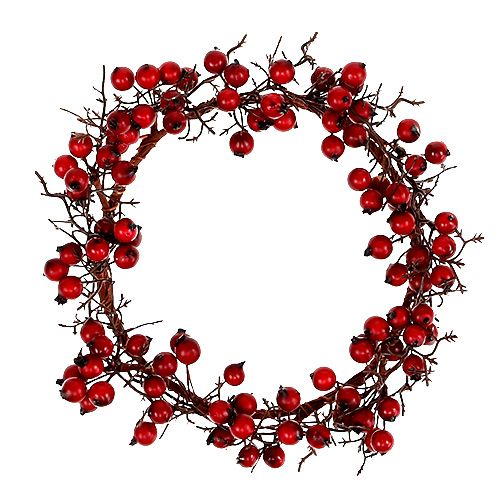 Floristik24 Berry wreath Ø15cm red