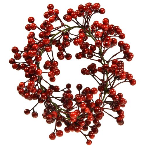 Floristik24 Berry Wreath Red Artificial Plants Red Christmas Ø20cm