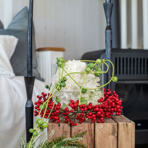 Floristik24 Berry Wreath Red Artificial Plants Red Christmas Ø30cm