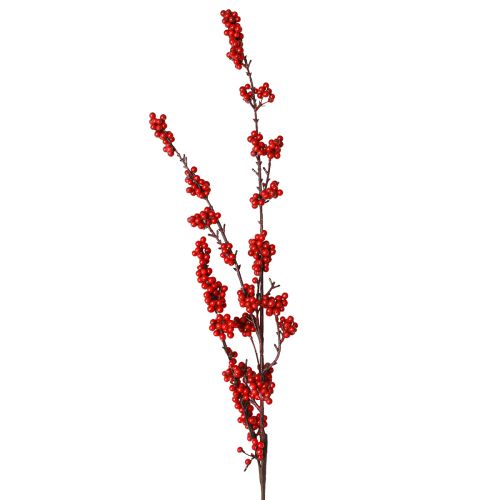 Product Berry Branch Red Decorative Branch Red Berries Artificial 115cm
