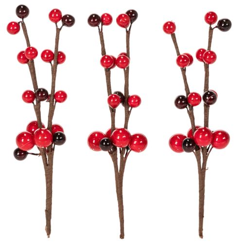 Artificial Red Berry Branches,