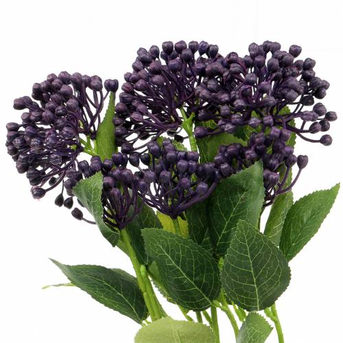 Floristik24 Berry branch Purple 3pcs Artificial plant like real!