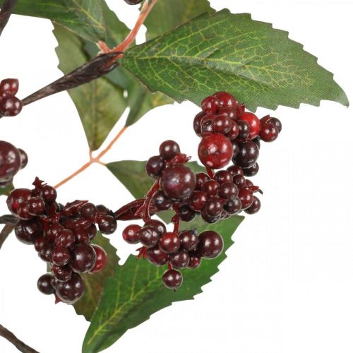 Floristik24 Berry branch red artificial autumn decoration 85cm Artificial plant like real!