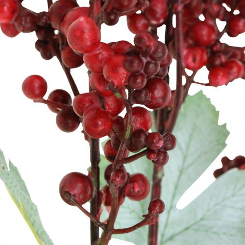Product Artificial Berry Branch Red Artificial Branch Christmas Decoration 74cm