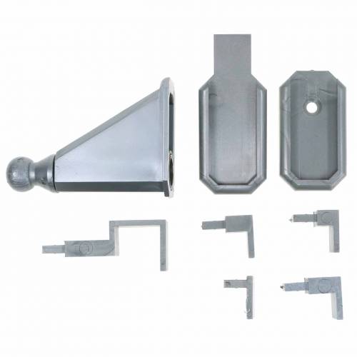 Product Door hooks and window hooks silver window wreath hanging