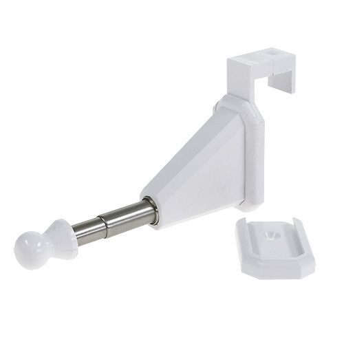 Floristik24 Fixing hooks for door and window decorations, white