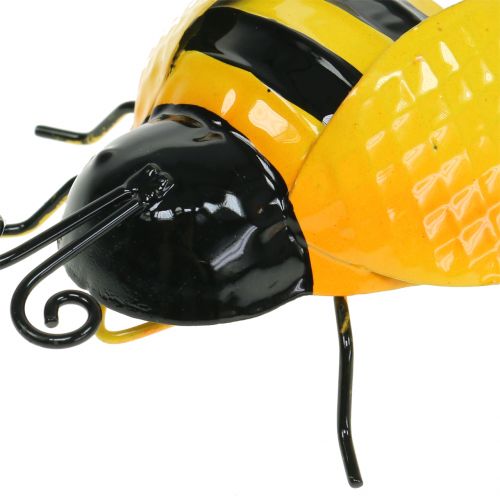 Floristik24 Decoration bumblebee 10cm tall metal