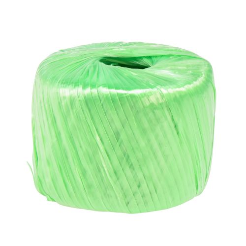 Floristik24 Binding bast green light green artificial bast gardening bast W5mm L400m