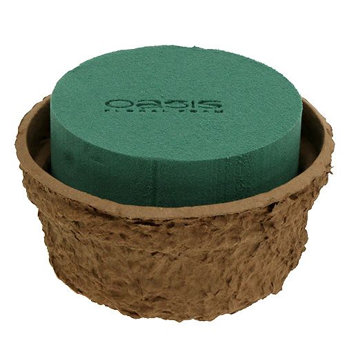 Product Wet floral foam bowl for flower arrangements Ø18cm 2 pcs