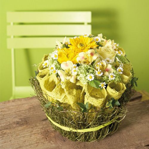 Product Wet floral foam bowl for flower arrangements Ø18cm 2 pcs