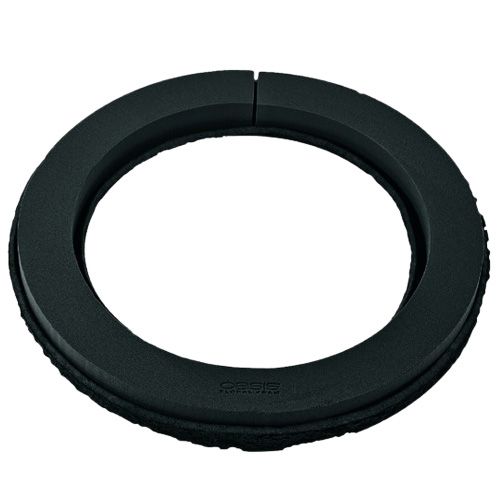 Product Floral foam ring black Ø44cm H6cm 2 pcs