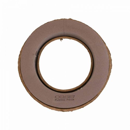 Oasis Floral Foam Ring Biolit Nature Source Brown 32cm 2pcs