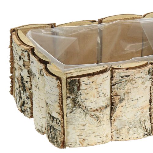 Floristik24 Planter birch 2pcs