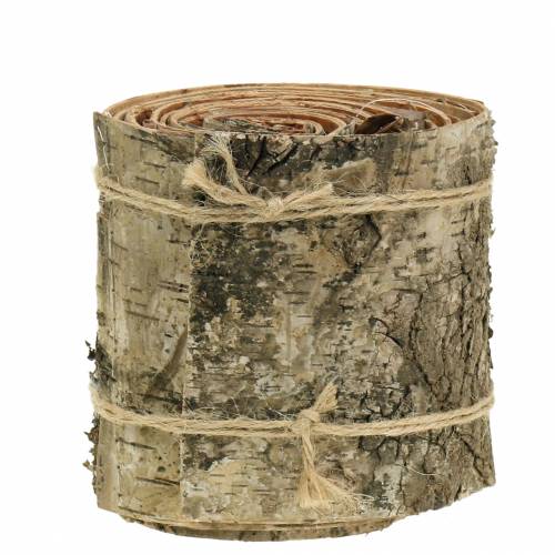 Floristik24 Birch bark ribbon natural L2m W10cm