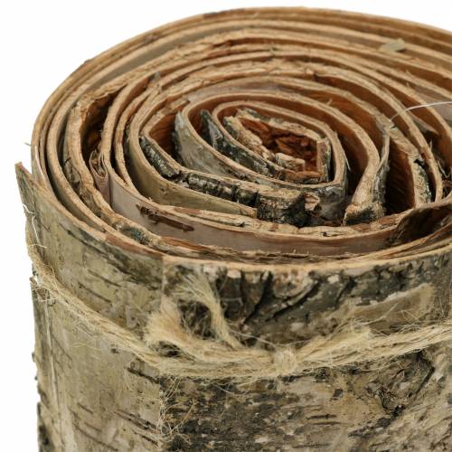 Floristik24 Birch bark ribbon natural L2m W10cm