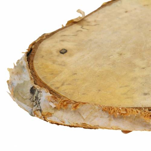 Product Wooden discs birch oval natural 7.5 × 13cm 1kg