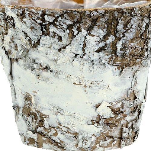 Product Birch pot mini white plant pot Ø7cm H7cm 10pcs