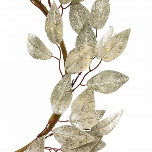Floristik24 Wreath of leaves artificial champagne tip leaves Ø48cm