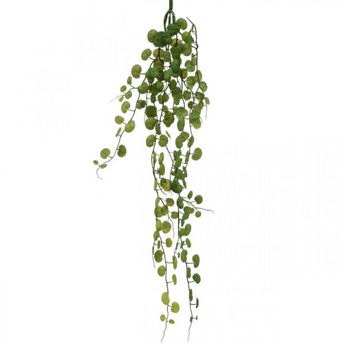 Floristik24 Hanging green plant artificial leaf hanger 5 strands 58cm