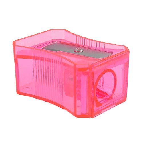 Pencil Sharpener Pink 6cm