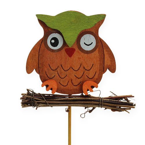 Product Decorative plug owl 7cm 12pcs