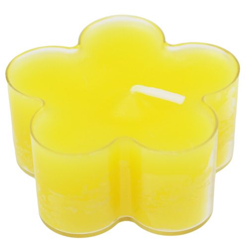 Floristik24 Flower light yellow 12pcs