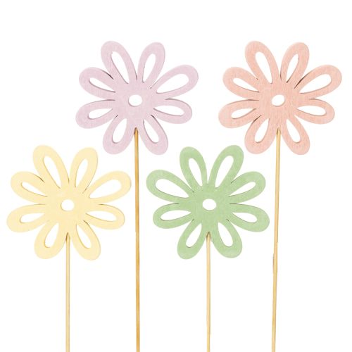 Floristik24 Decorative flower picks for springtime accents in planters and vases (16 pieces)