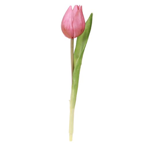 Product Flower Decoration Tulips Artificial Flowers Purple 20cm 6 Pcs
