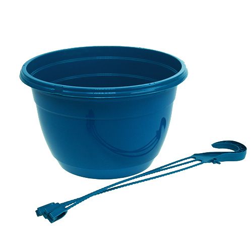 Product Hanging basket 25cm blue