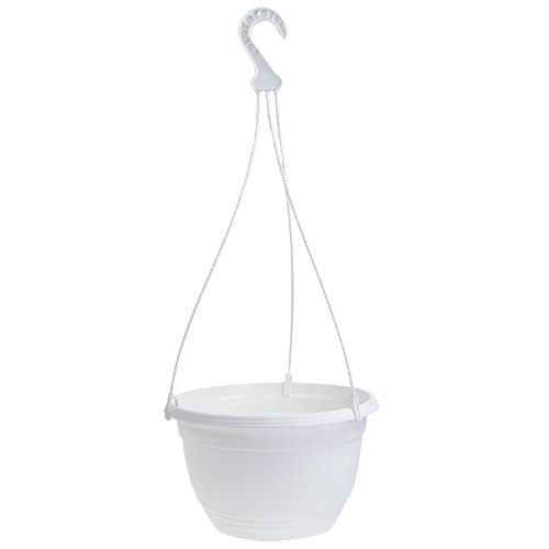 Product Hanging basket Ø30cm white