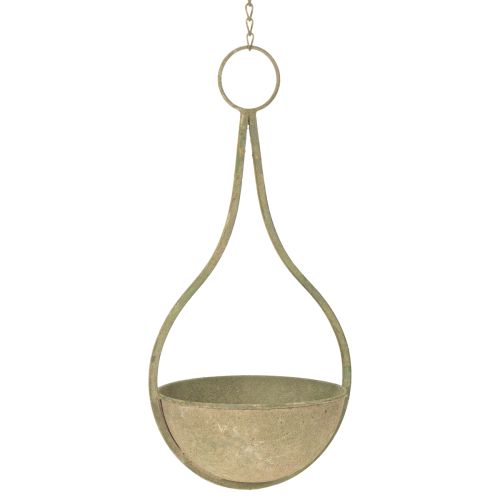 Product Flower basket, hanging basket, metal decoration garden Ø16cm H38cm