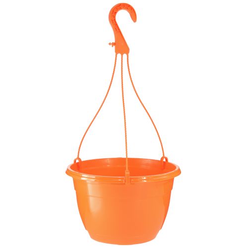 Product Hanging flower basket orange hanging pot plant pot Ø25cm H50cm