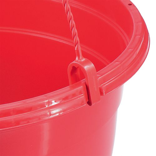 Product Hanging flower basket red flower pot Ø25cm H50cm