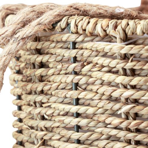Floristik24 Hanging flower pot seagrass basket Ø15/20/25cm set of 3