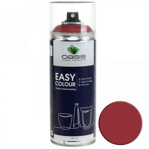 Product OASIS® Easy Color Spray, paint spray red 400ml