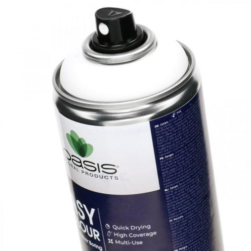 Product OASIS® Easy Color Spray, paint spray white, winter decoration 400ml