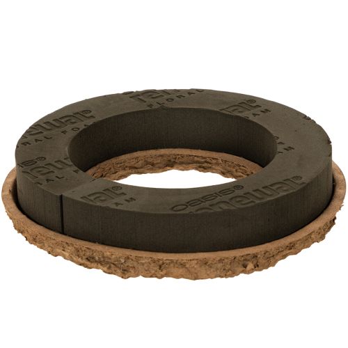 Product OASIS® Renewal® Floral Foam Biolit® Ring, 24 cm, Pack of 2 for Floral Work