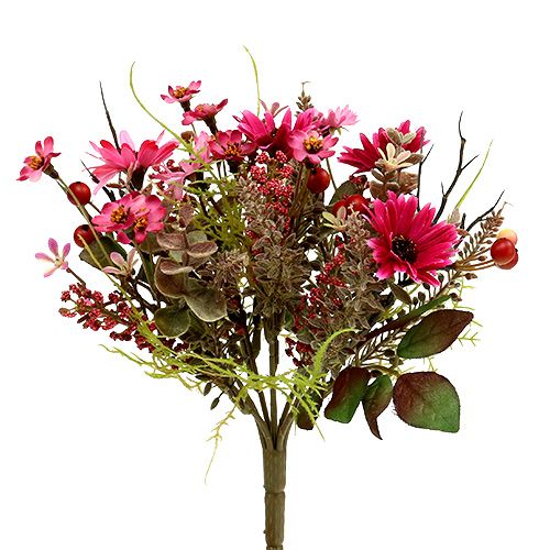 Floristik24 Bouquet with berries Pink Ø20cm H24cm