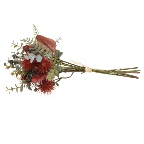 Floristik24 Bouquet artificial flowers eucalyptus thistle floral decoration 36cm