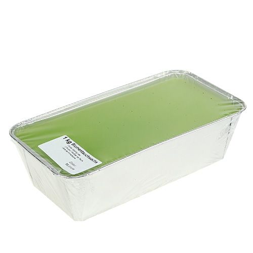 Flower Dip Wax 1kg Light Green