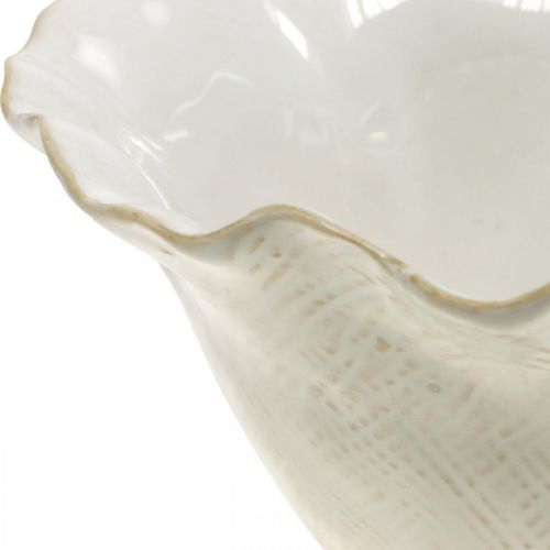 Product Flowerpot Ceramic Planter Flower Cup Plant Pot White Ø19cm