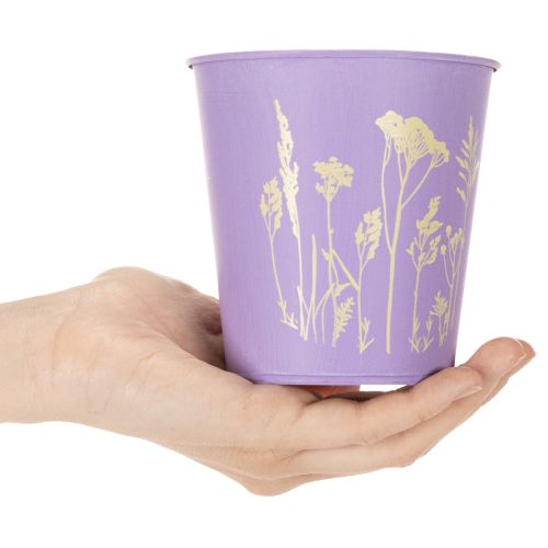 ProductName: Set of 3 Metal Flower Pots with Pastel Floral Design – 10cm  

ProductDescription:  
<div>  
<h2>Charming Pastel Metal Flower Pots for Home and Seasonal Decoration</h2>  
<p>Enhance your home with this set of three small metal flower pots fea | Floristik24.co.uk