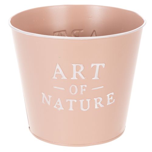 Product Zinc flower pot Art of Nature, antique rose, Ø17.5cm H15cm