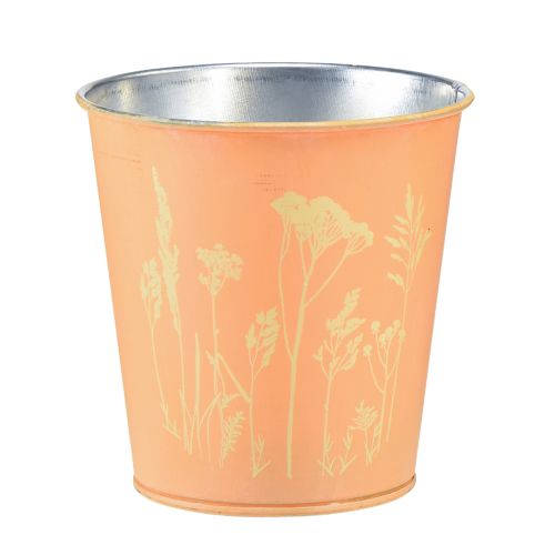 Product Flower pot metal peach planter Ø10.5cm H10.5cm