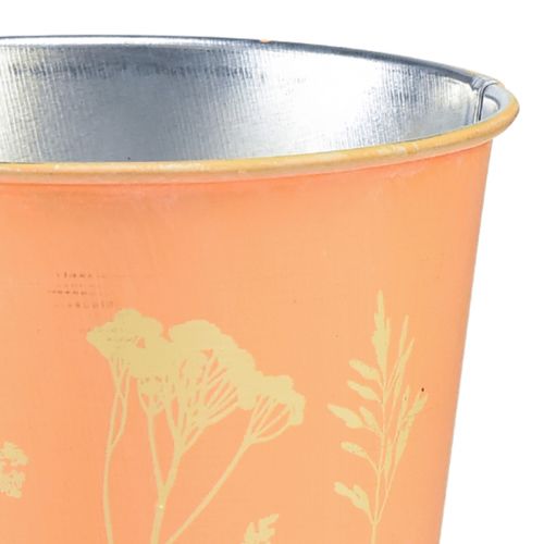 Product Flower pot metal peach planter Ø10.5cm H10.5cm