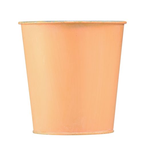 Product Flower pot metal peach planter Ø10.5cm H10.5cm